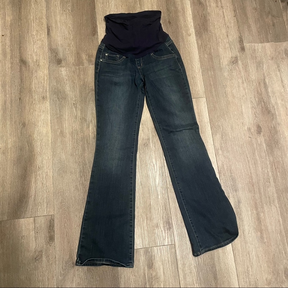 Indigo Blue maternity jeans small bootcut